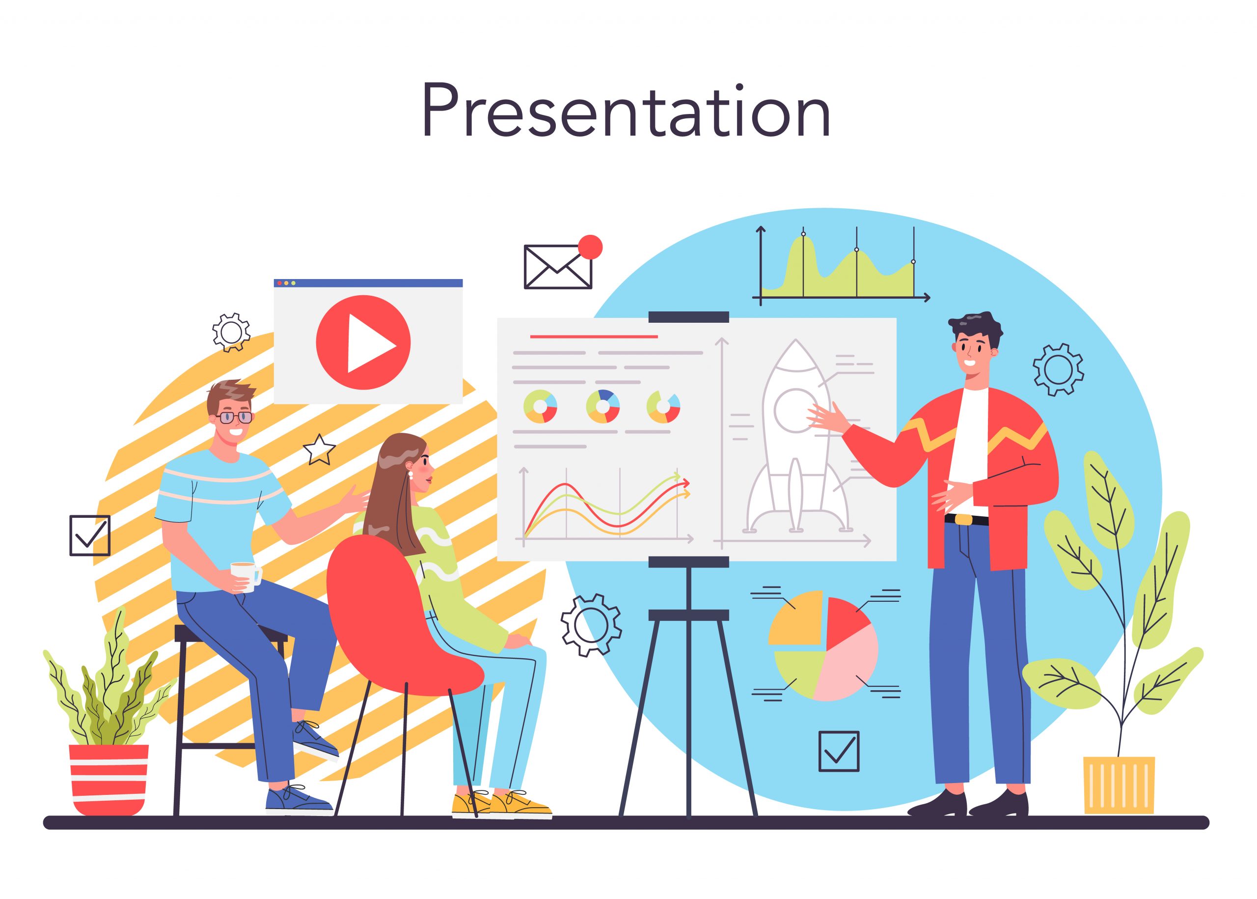 communicate with presentation
